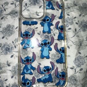 Disney Stitch Clear Phone Case